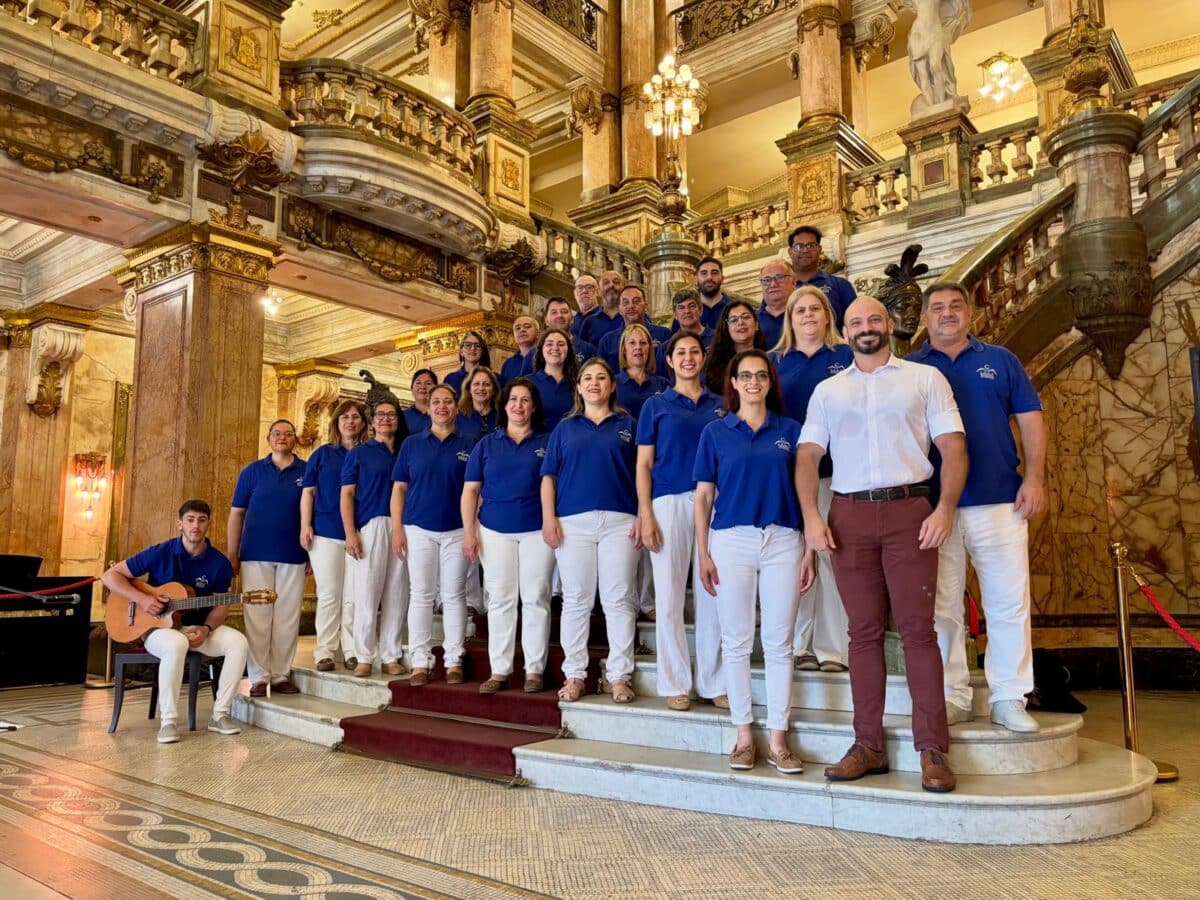 Coro Municipal de Colonia se presentó en Río de Janeiro