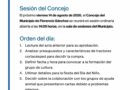 Se reúne Concejo Municipal de Florencio Sánchez