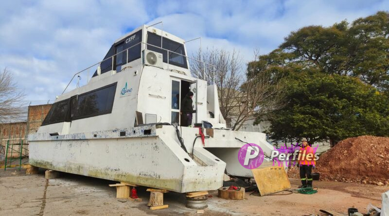 Mantenimiento Integral del Catamarán Soriano I