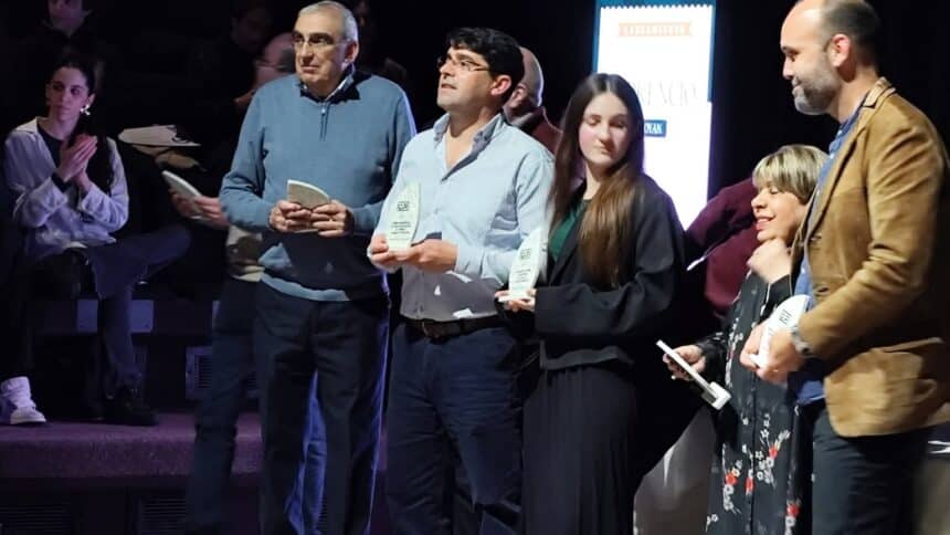 GUTECA y Carlos Daniel Lapaz fueron reconocidos en los Premios Florencio 2026