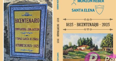 Presentación del libro Monzón Heber y Santa Elena en Montevideo y Cardona