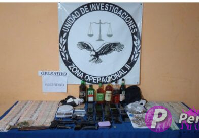 Siete hombres y dos mujeres detenidos durante el operativo Vecindad en Florencio Sánchez